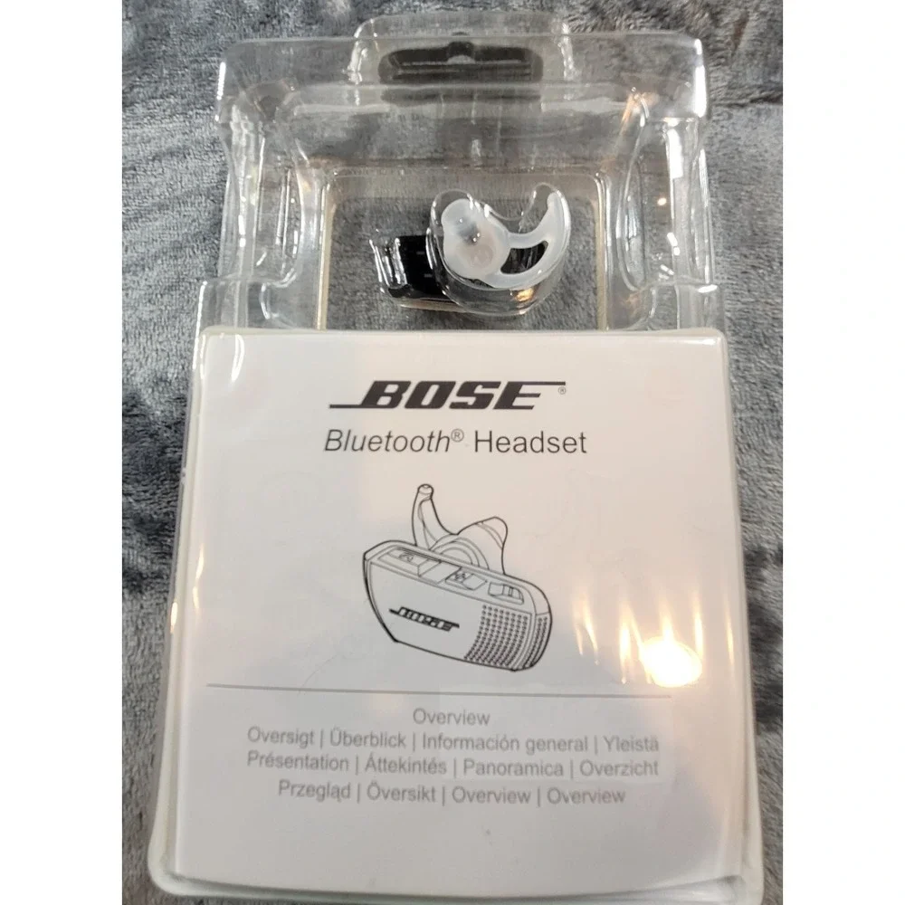 NEW Bose‎ Bluetooth Headset 1st Gen R Right Ear Noise Rejecting Mic -BLACK